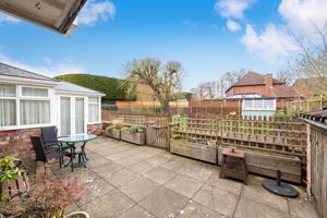 Patio seating area- click for photo gallery